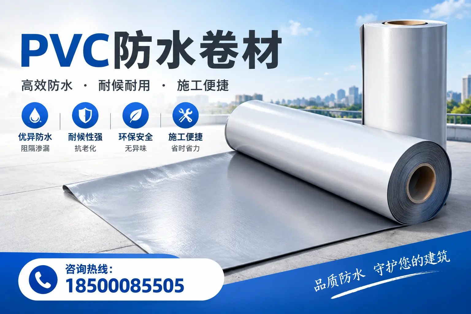 对比不同品牌PVC防水卷材的性价比,帮助云浮用户选择
